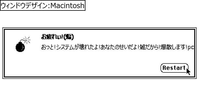 作成ウィンドウ