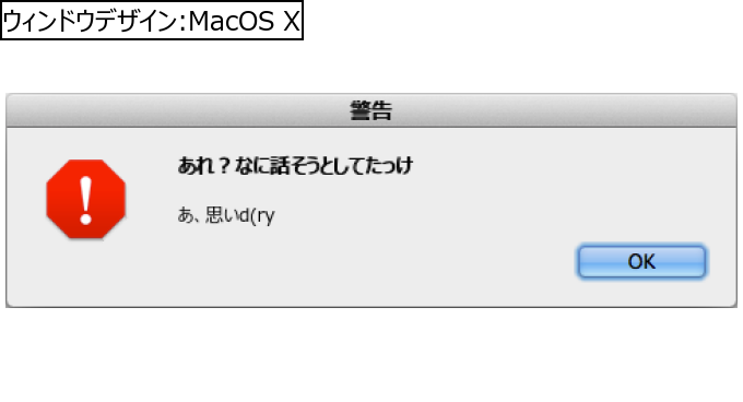 作成ウィンドウ