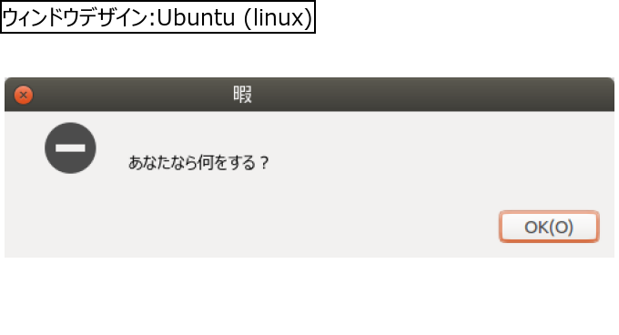 作成ウィンドウ