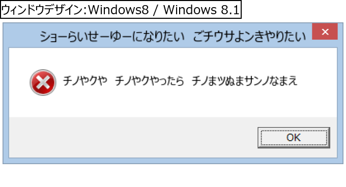 作成ウィンドウ