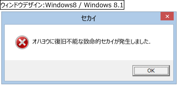 作成ウィンドウ