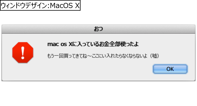 作成ウィンドウ