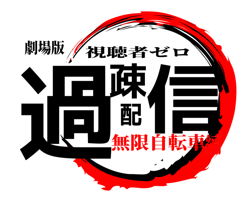 劇場版 過疎配信 視聴者ゼロ 無限自転車編