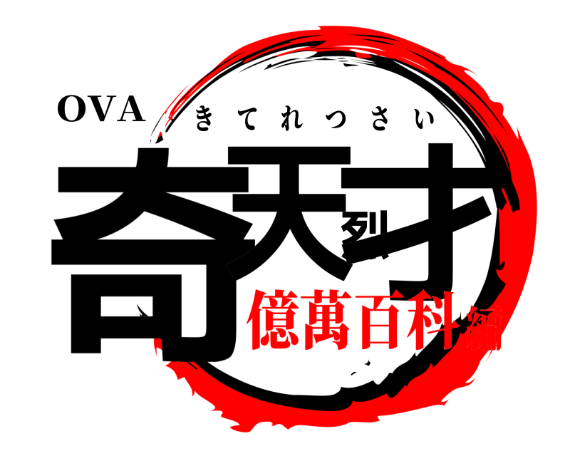 OVA 奇天烈才 きてれつさい 億萬百科編