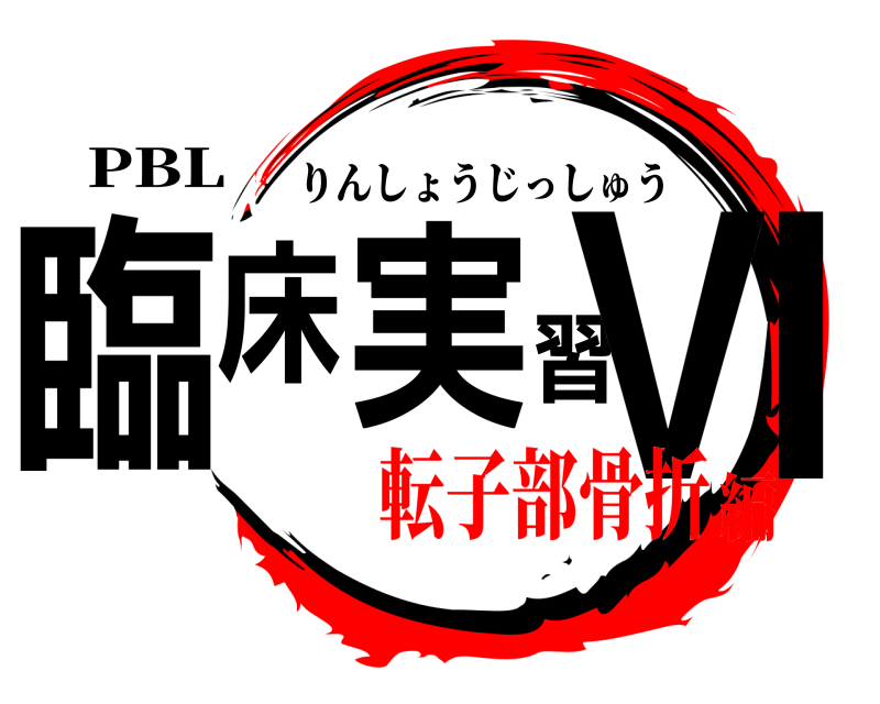 PBL 臨床実習Ⅵ りんしょうじっしゅう 転子部骨折編