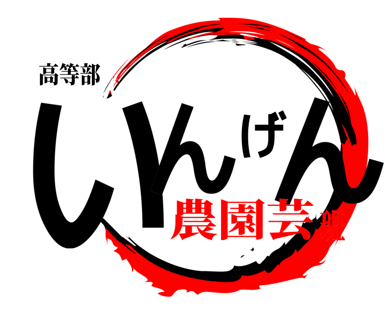 高等部 いんげん  農園芸班