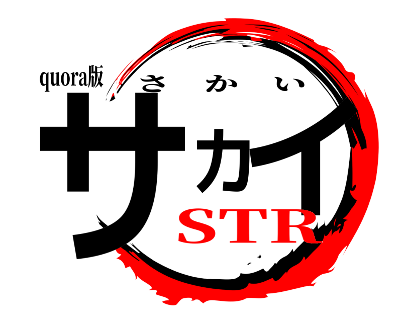 quora版 サカイ さかい STR