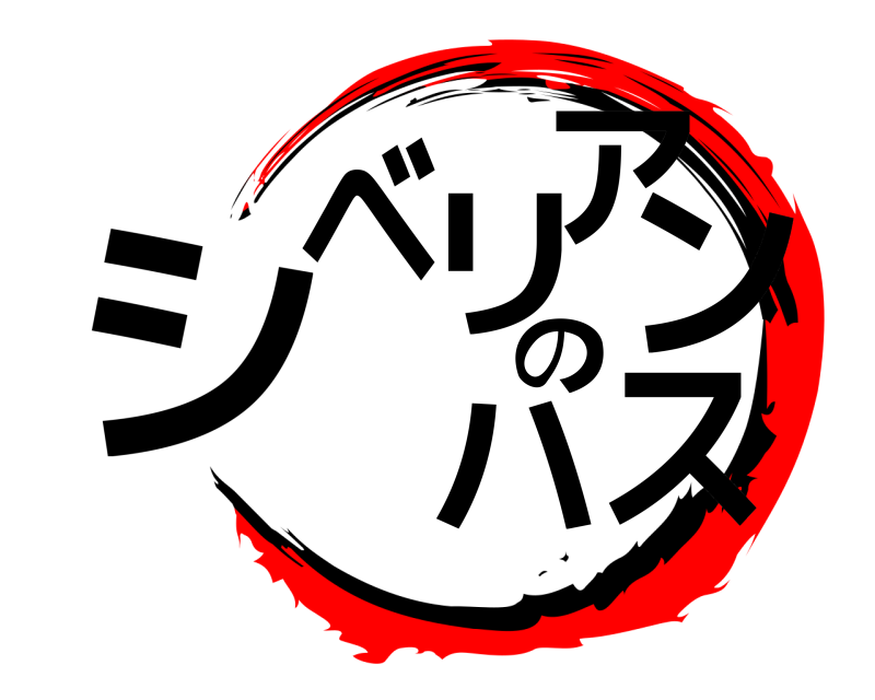  シベリアンのハス  