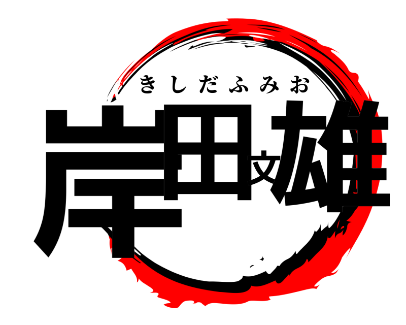  岸田文雄 きしだふみお 