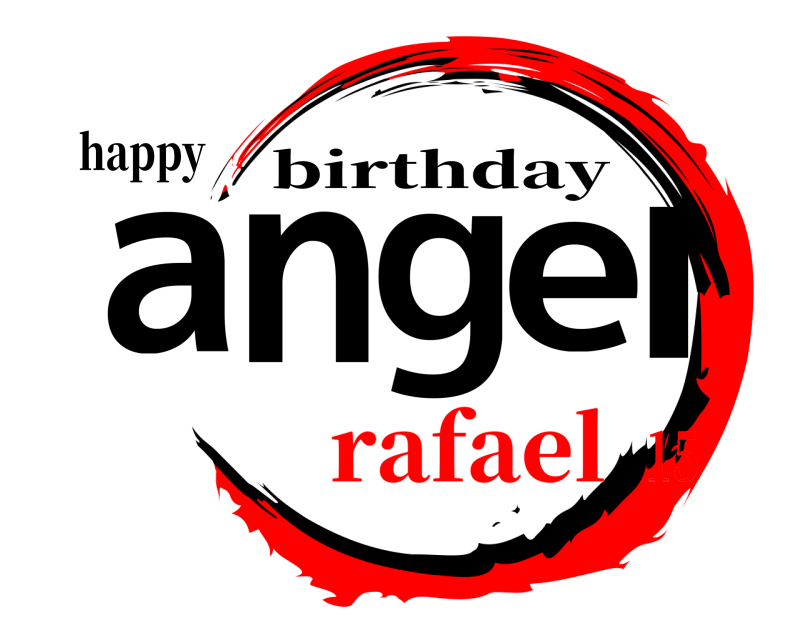 happy angel birthday rafael15