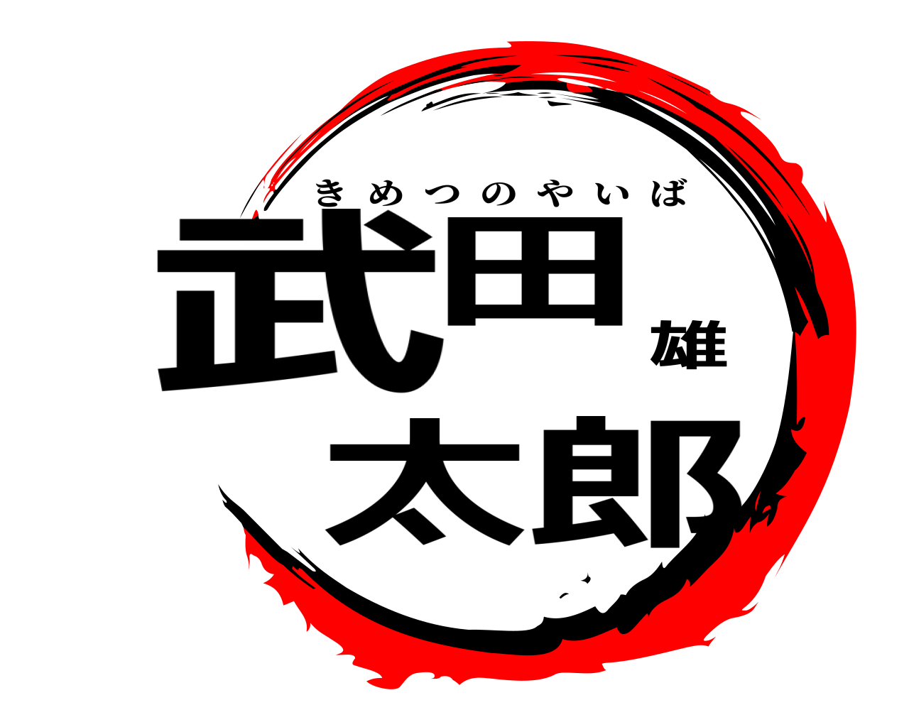 武田雄太郎 きめつのやいば