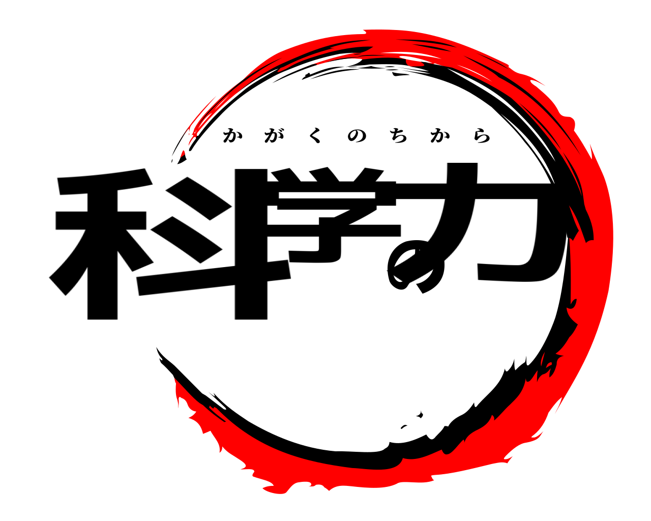 科学の力 かがくのちから
