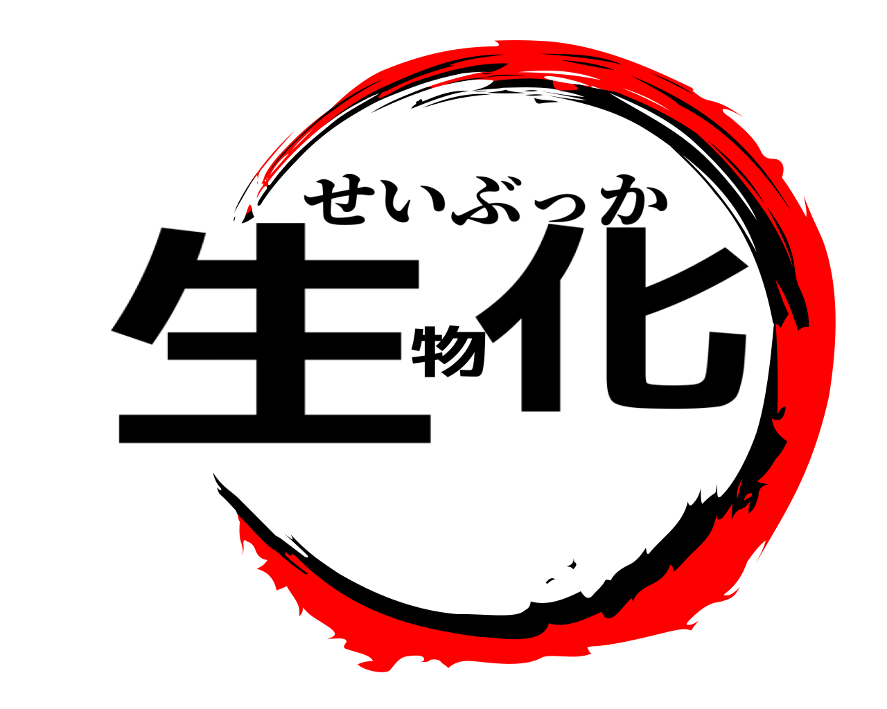生物化 せいぶっか