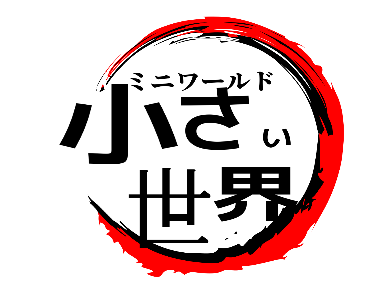 小さい世界 ミニワールド