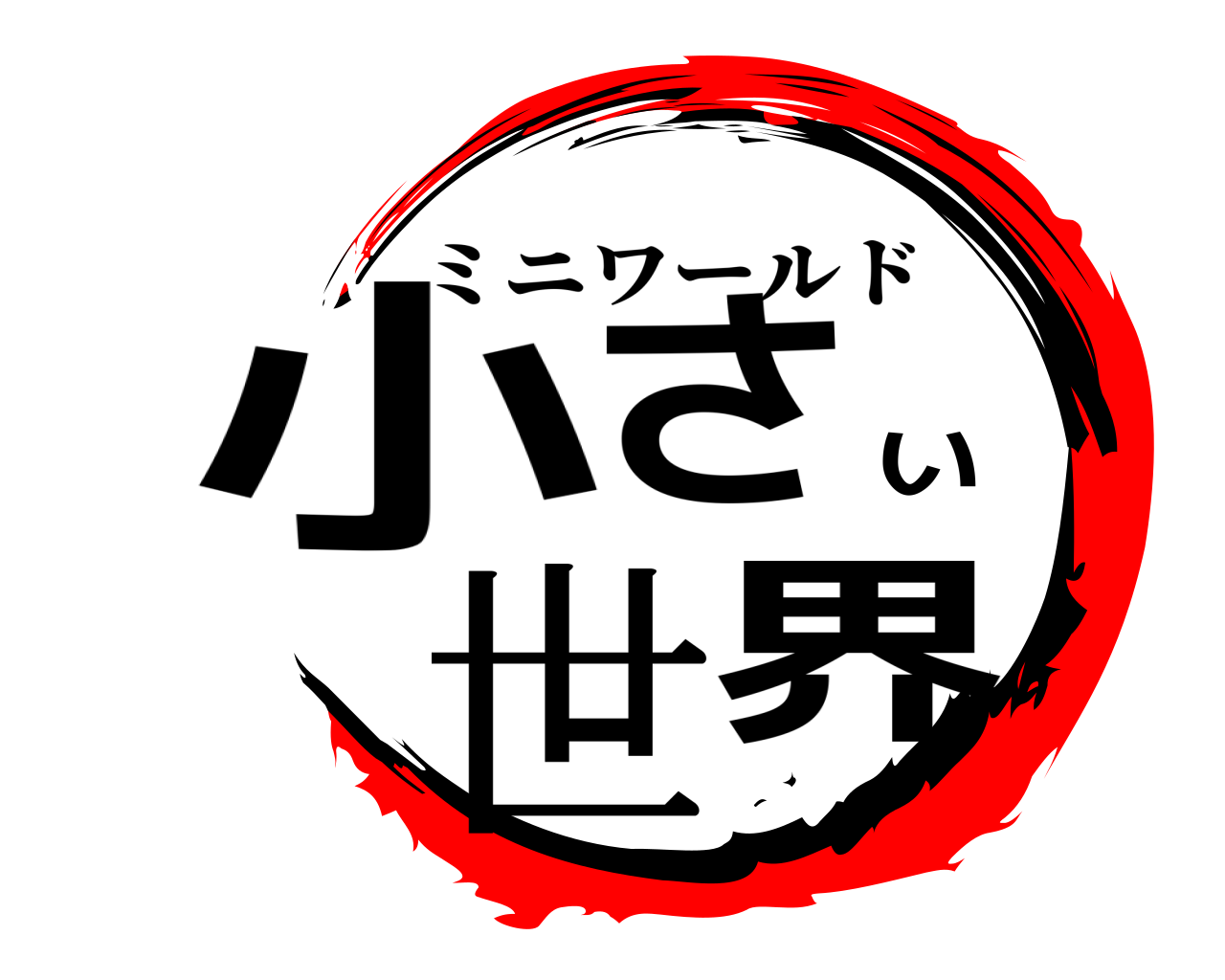 小さい世界 ミニワールド