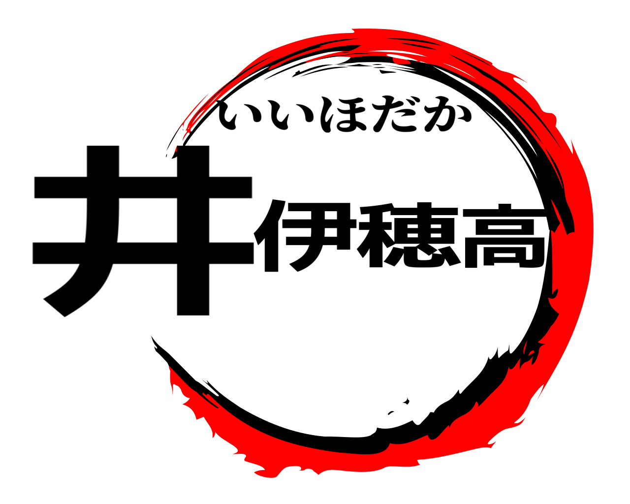 井伊穂高 いいほだか