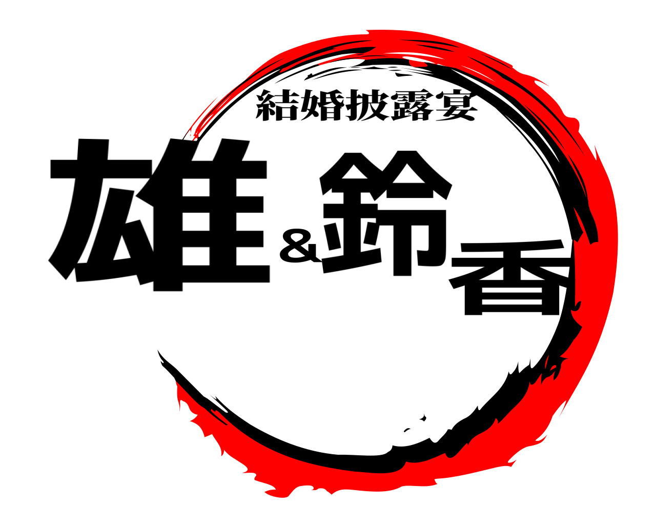 雄＆鈴香 結婚披露宴