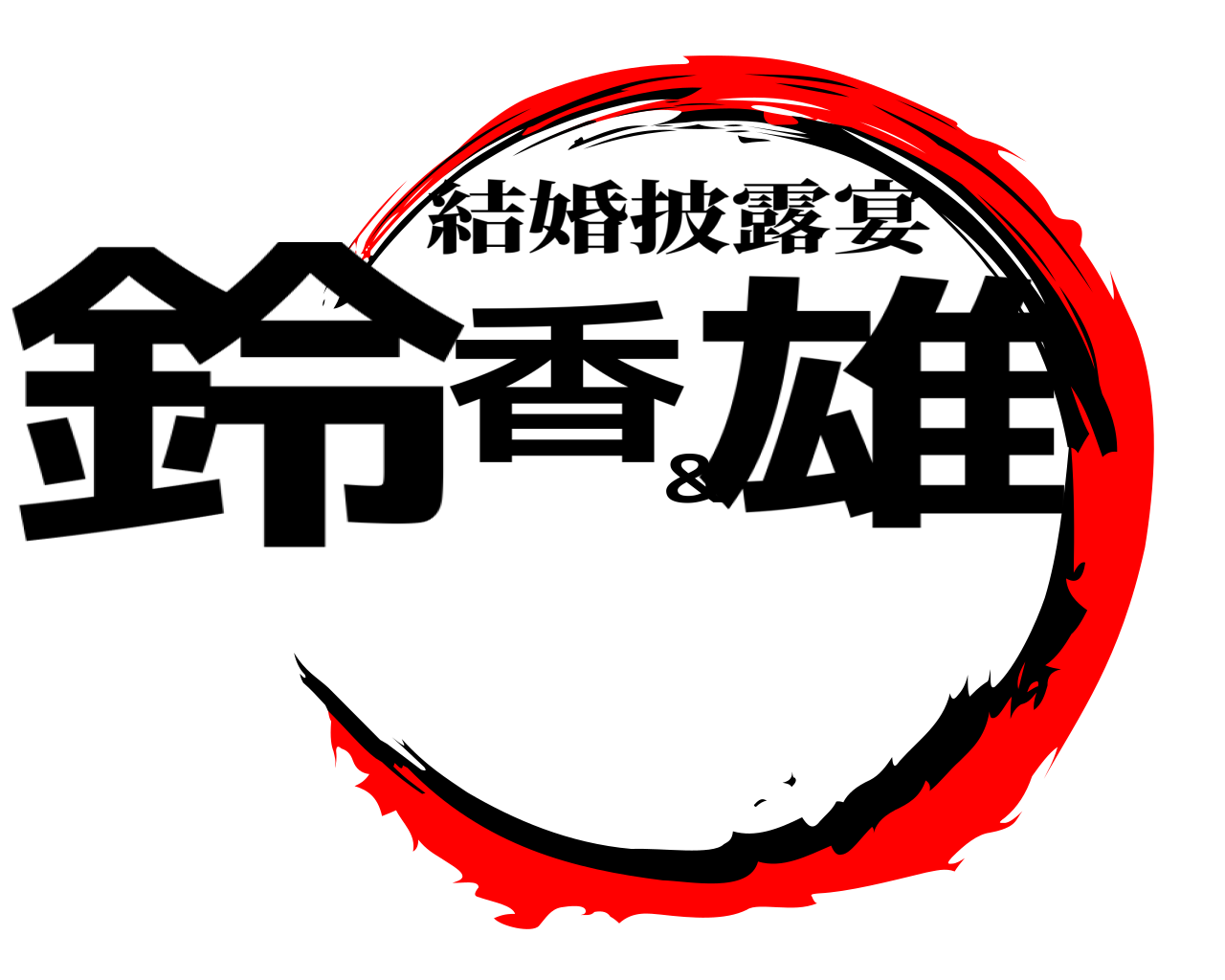 鈴香＆雄 結婚披露宴