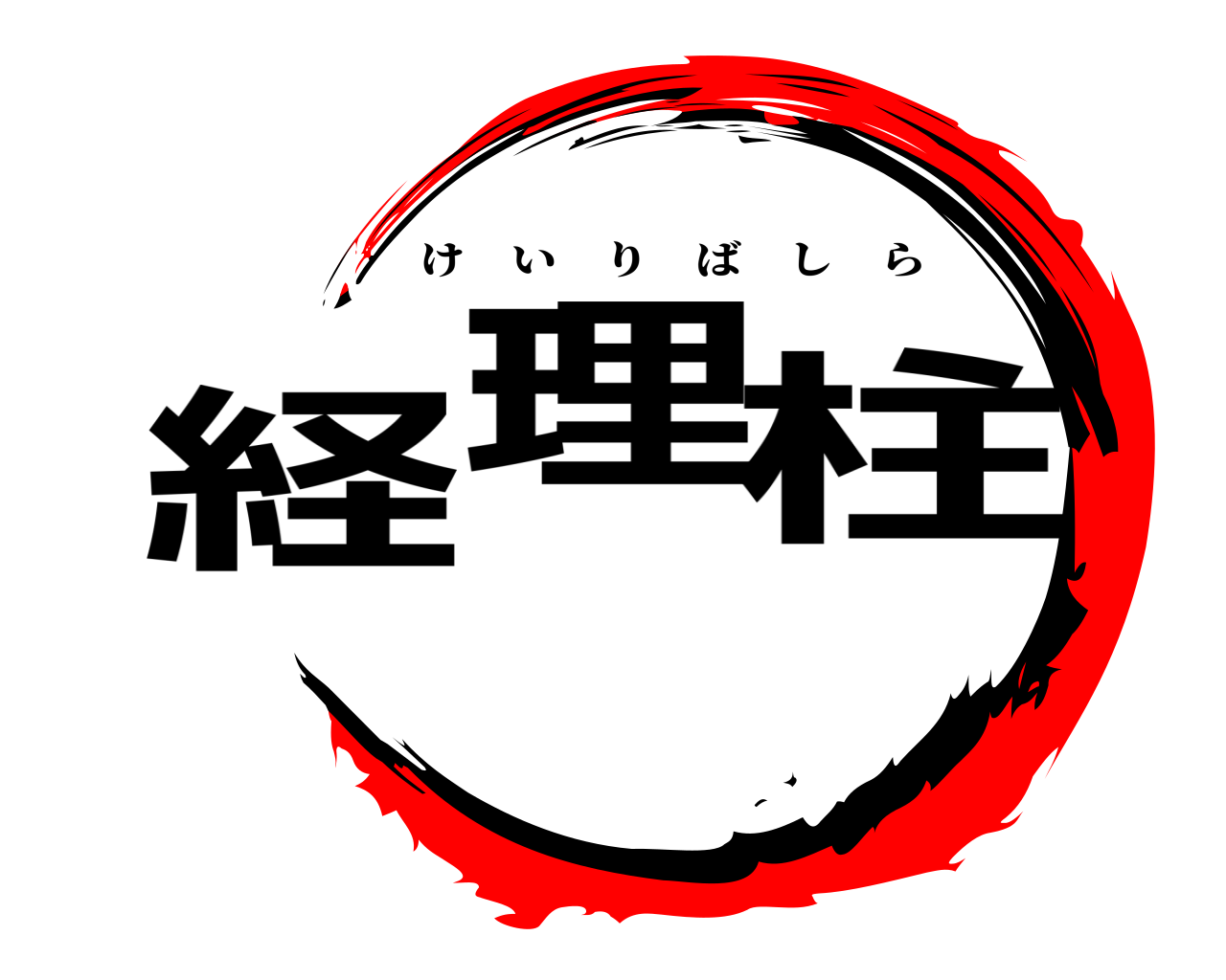 経理柱 けいりばしら