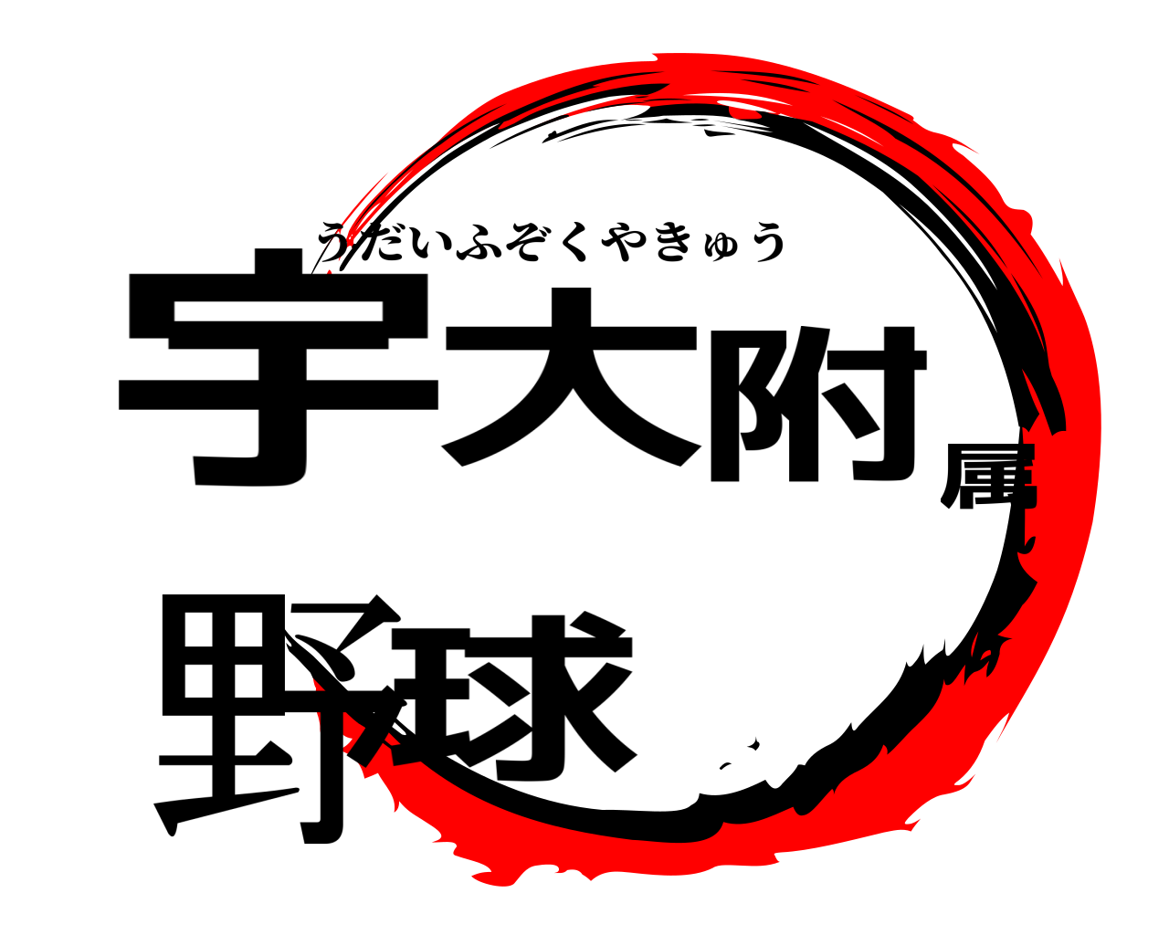 宇大附属野球 うだいふぞくやきゅう