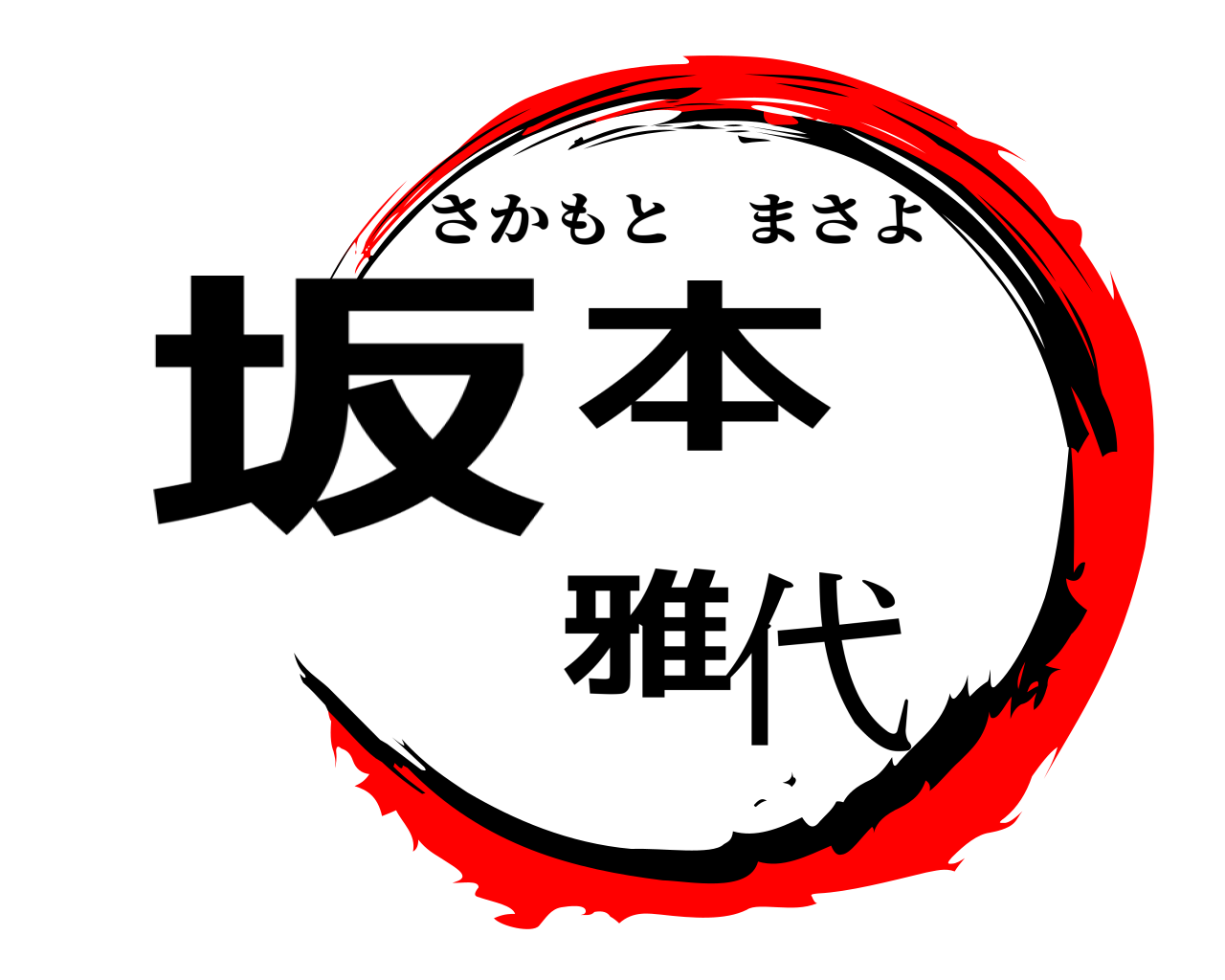 坂本 雅代 さかもとまさよ