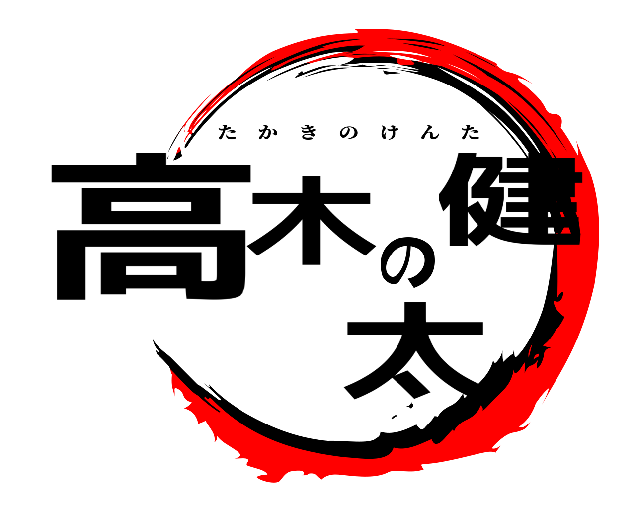 高木の健太 たかきのけんた