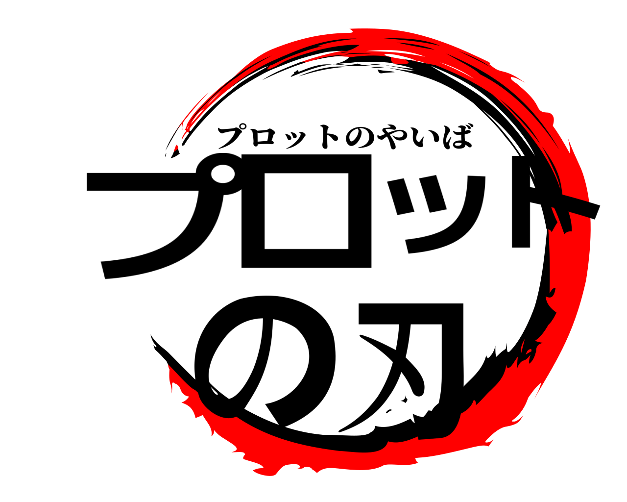 プロットの刃 プロットのやいば