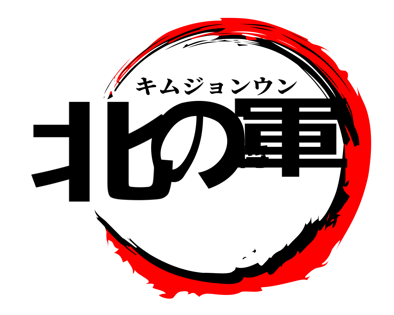 北の将軍 キムジョンウン