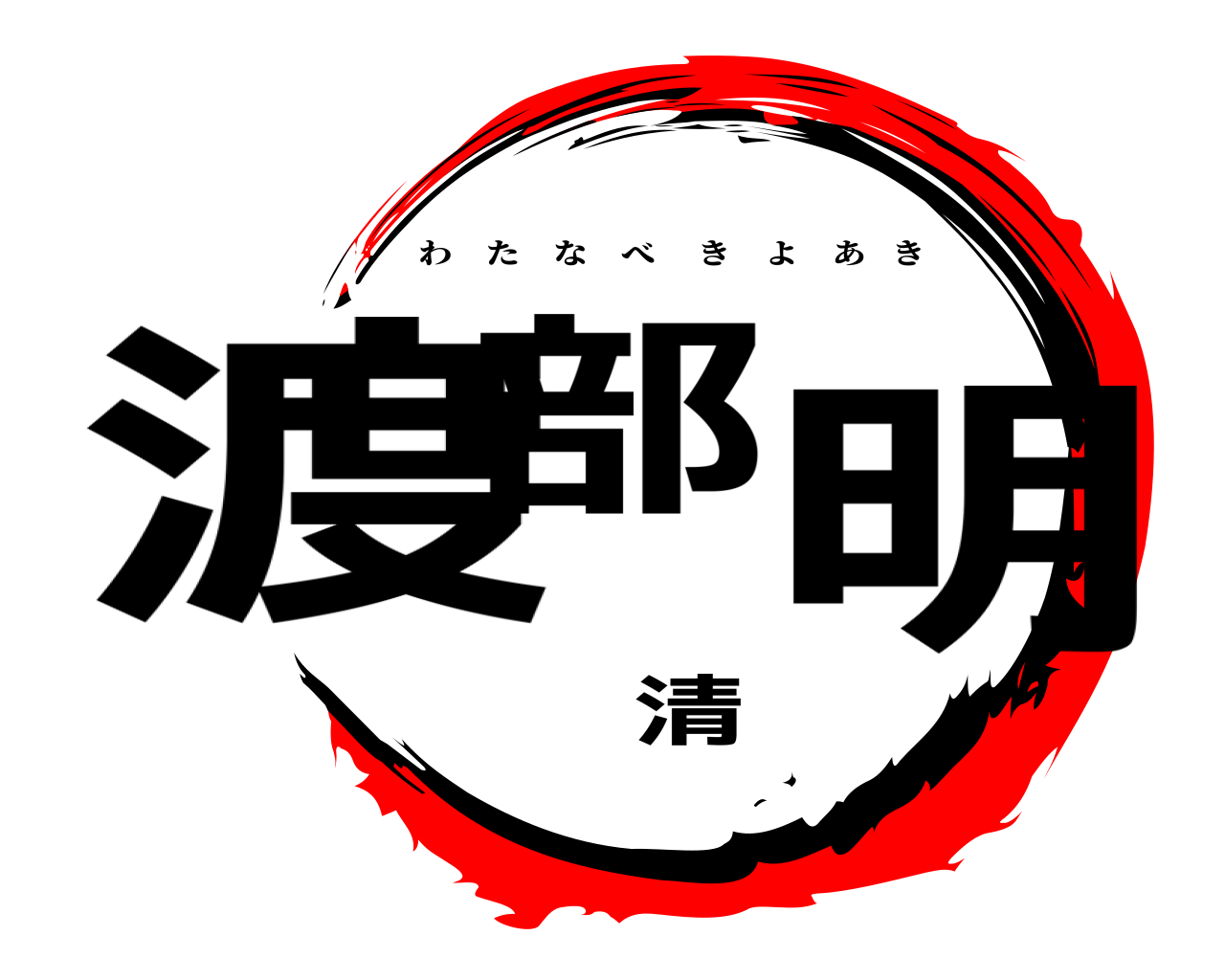 渡部清明 わたなべきよあき