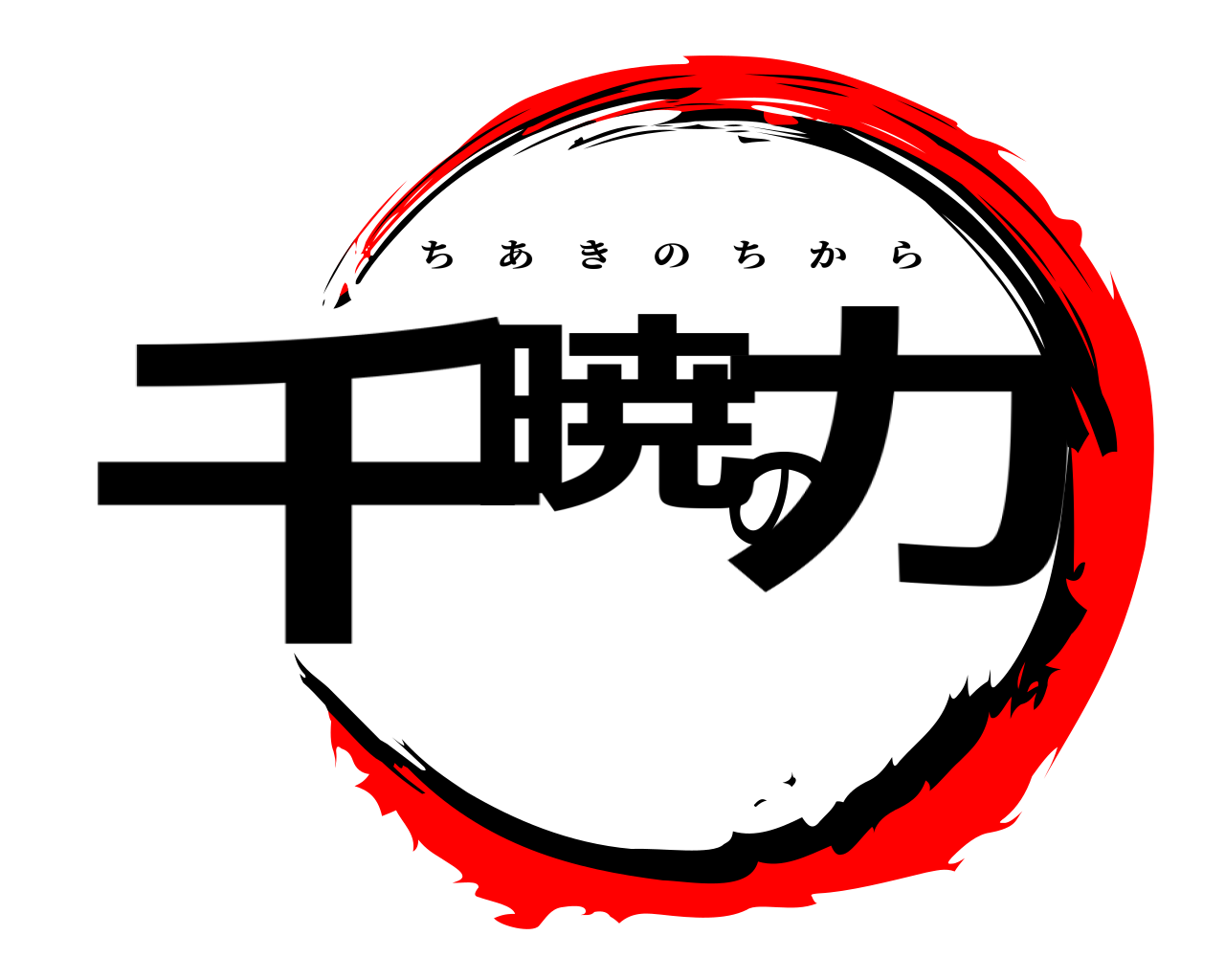 千暁の力 ちあきのちから