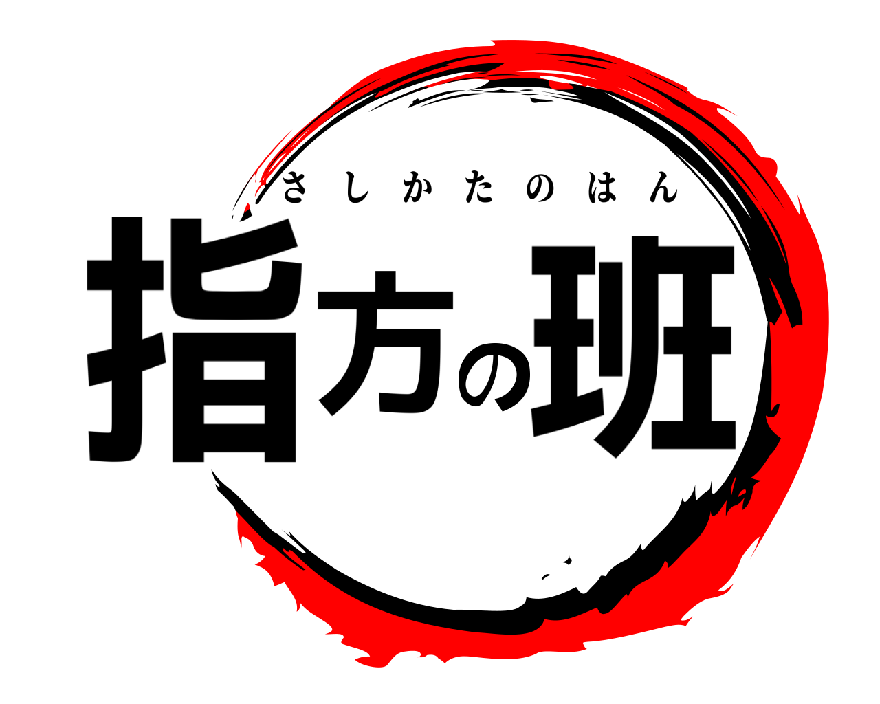 指方の班 さしかたのはん