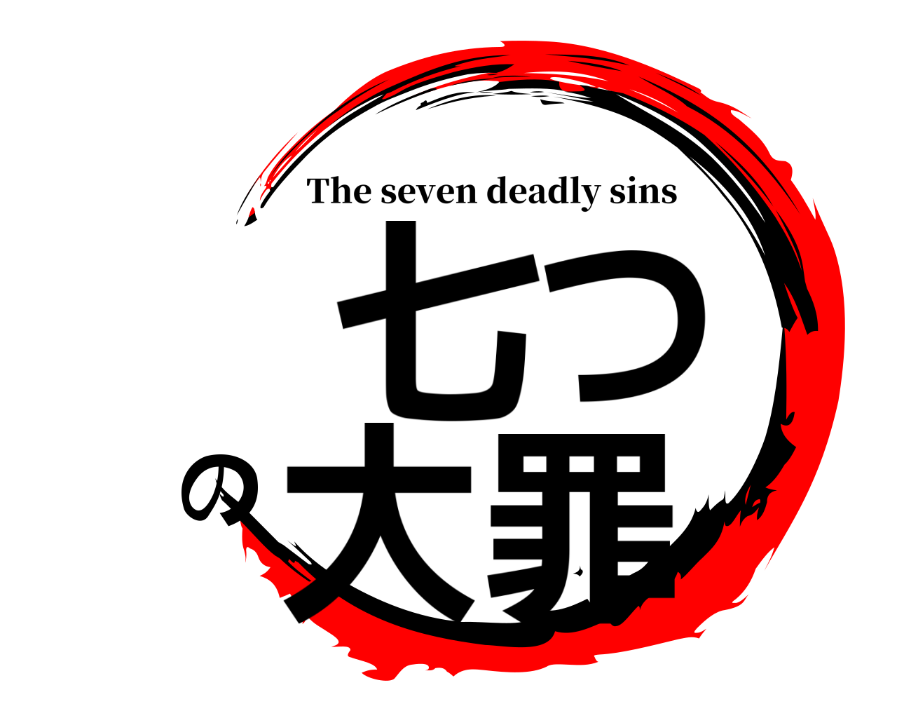 七つの大罪 The seven deadly sins