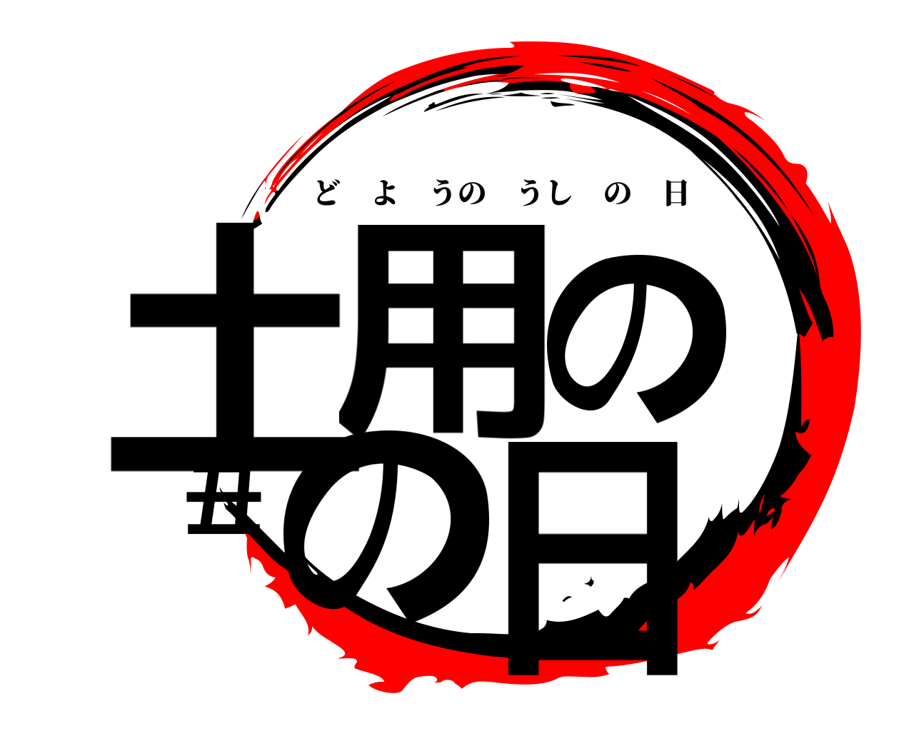 土用の丑の日 どようのうしの日