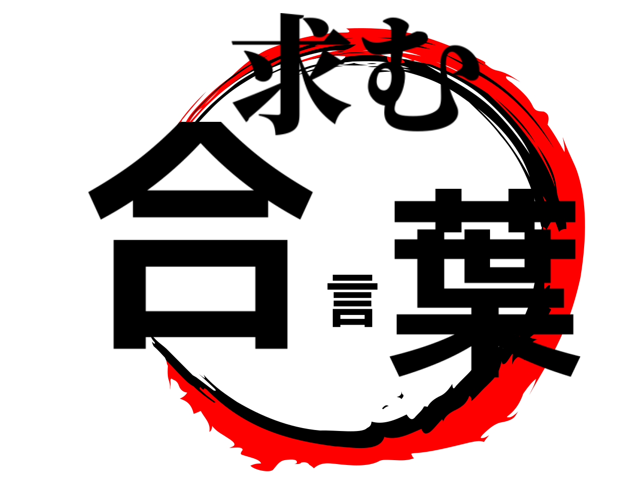 合言葉 求む