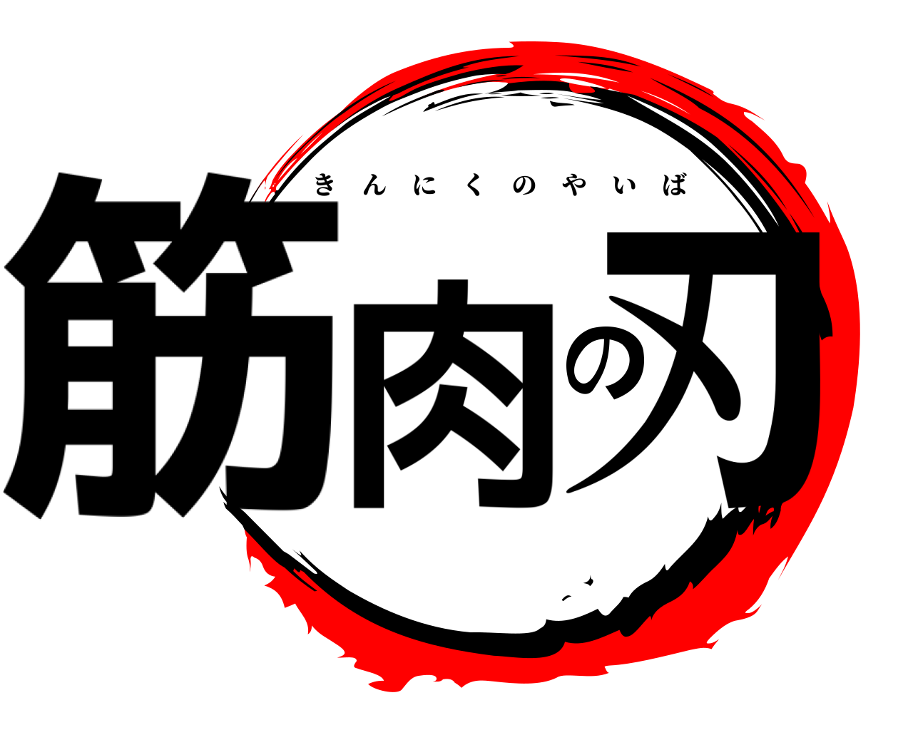 筋肉の刃 きんにくのやいば