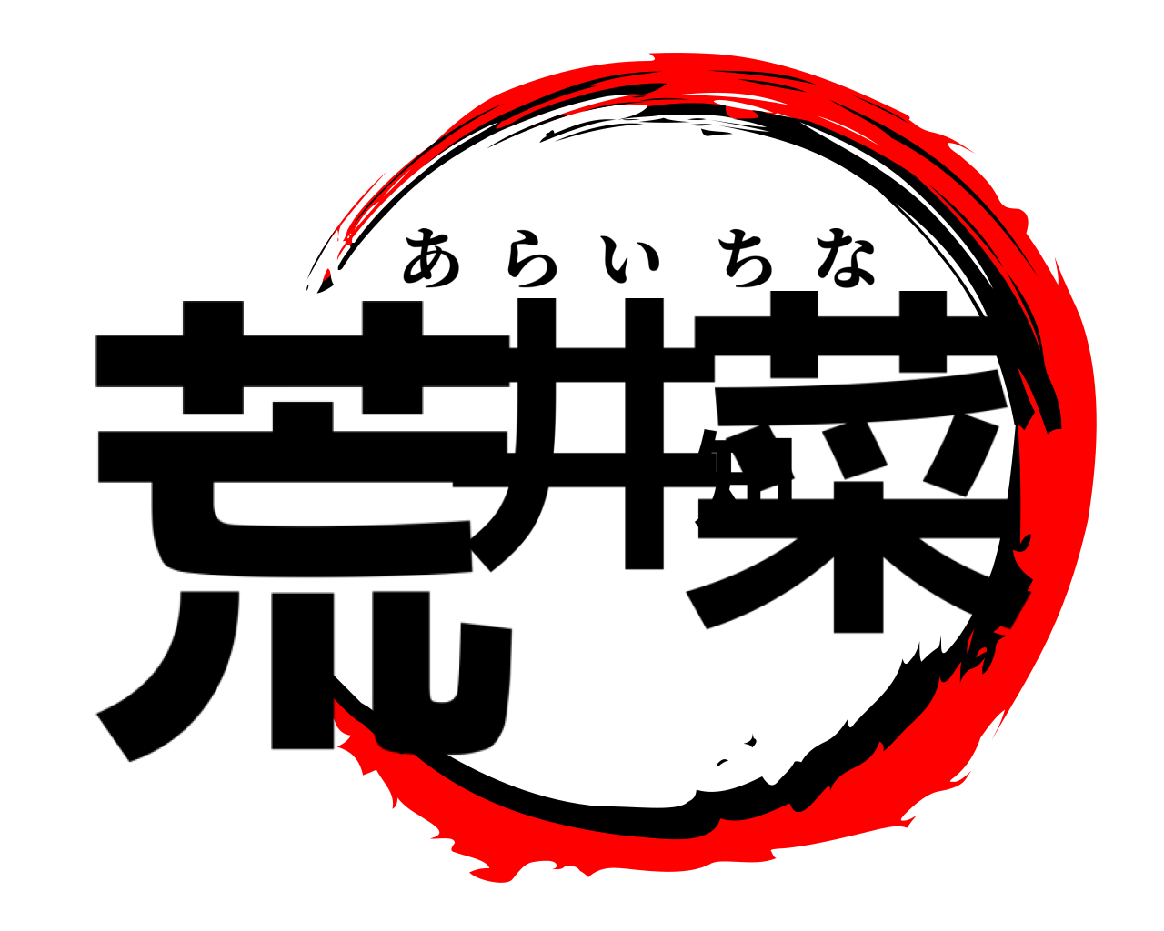 荒井知菜 あらいちな