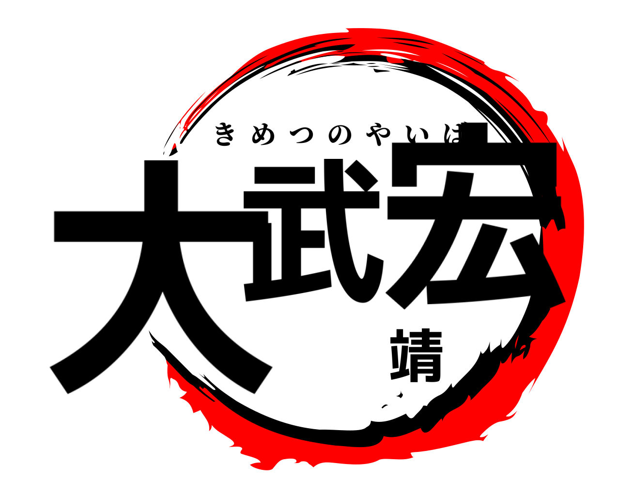 大武靖宏 きめつのやいば