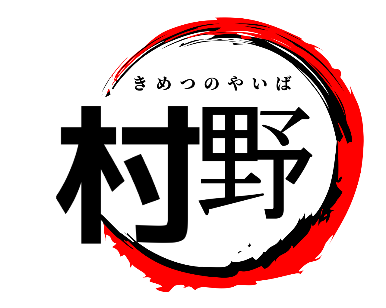 村野 きめつのやいば