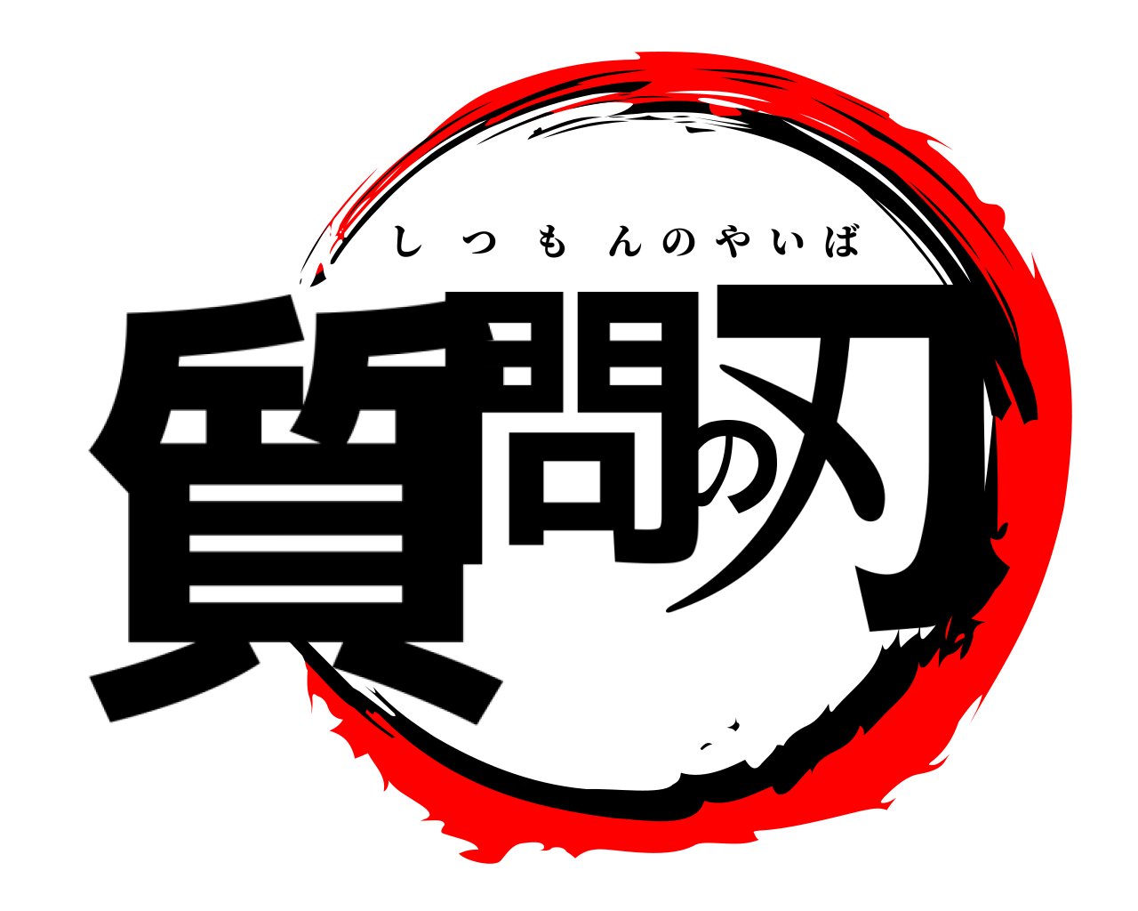 質問の刃 しつもんのやいば