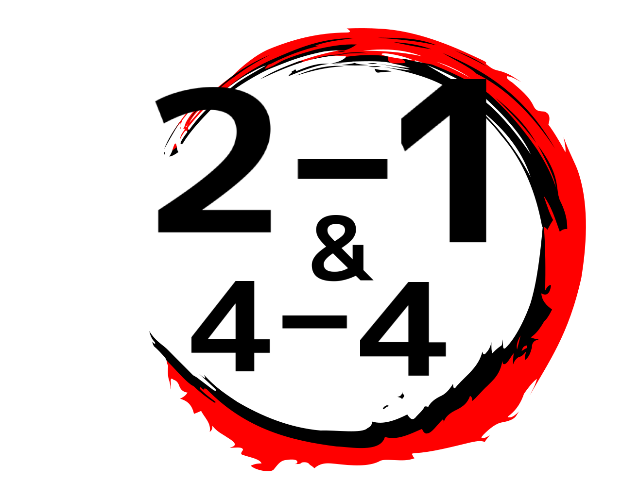 2-1＆4-4 