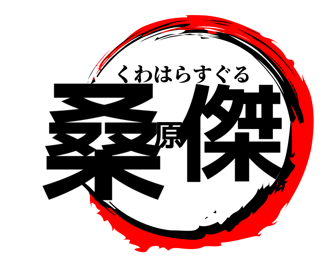 桑原傑 くわはらすぐる