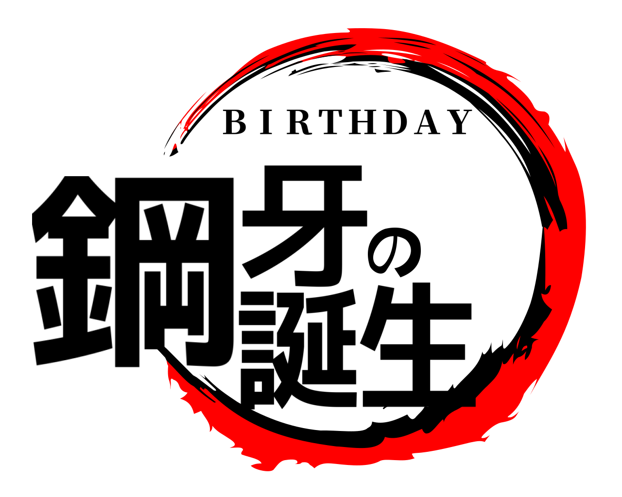 鋼牙の誕生 ＢＩＲＴＨＤＡＹ