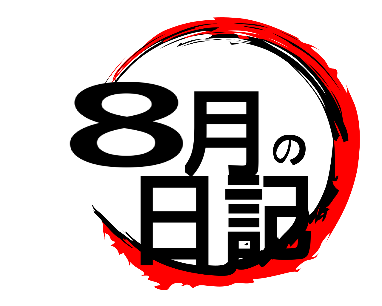 8月の日記 