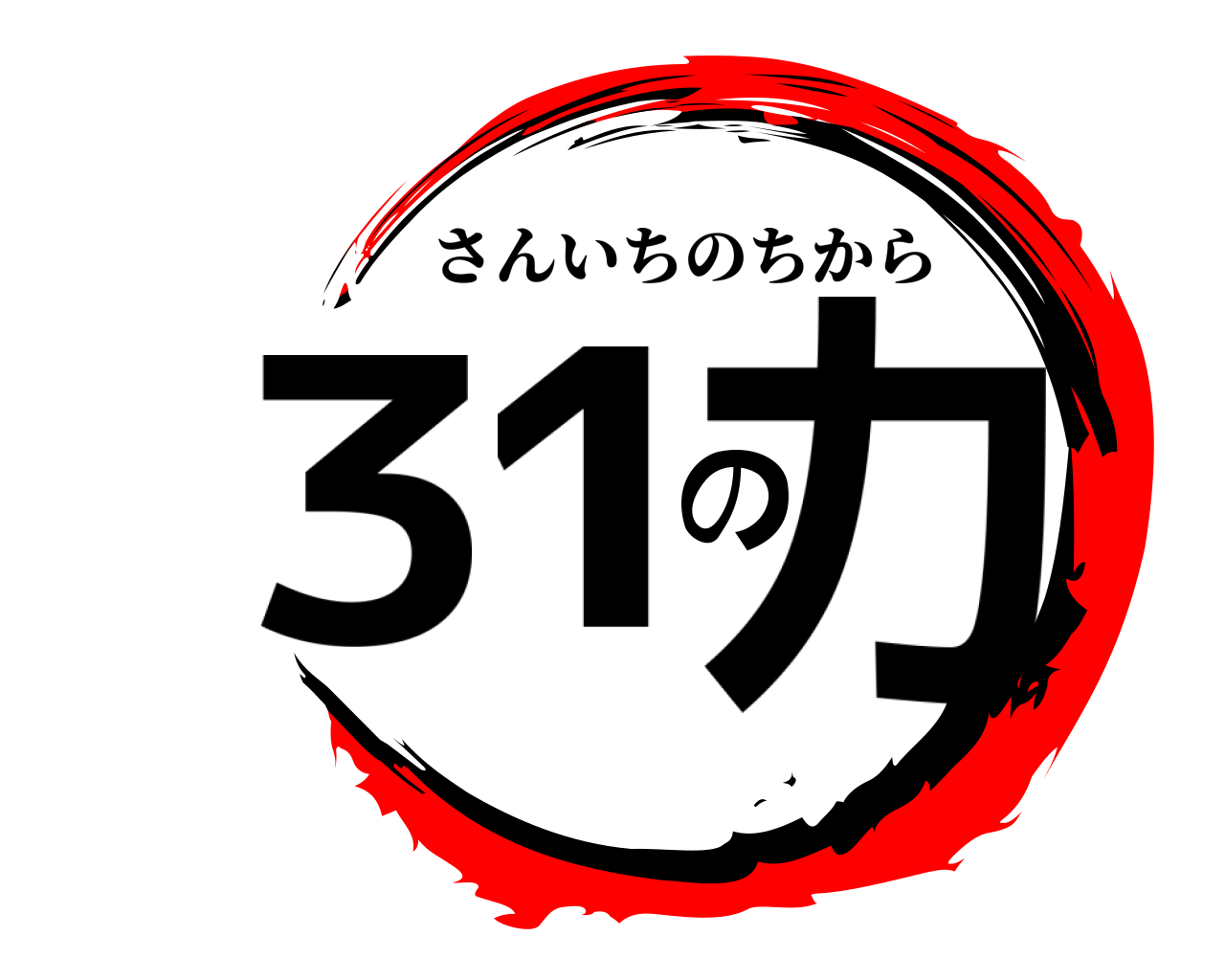 31の力 さんいちのちから