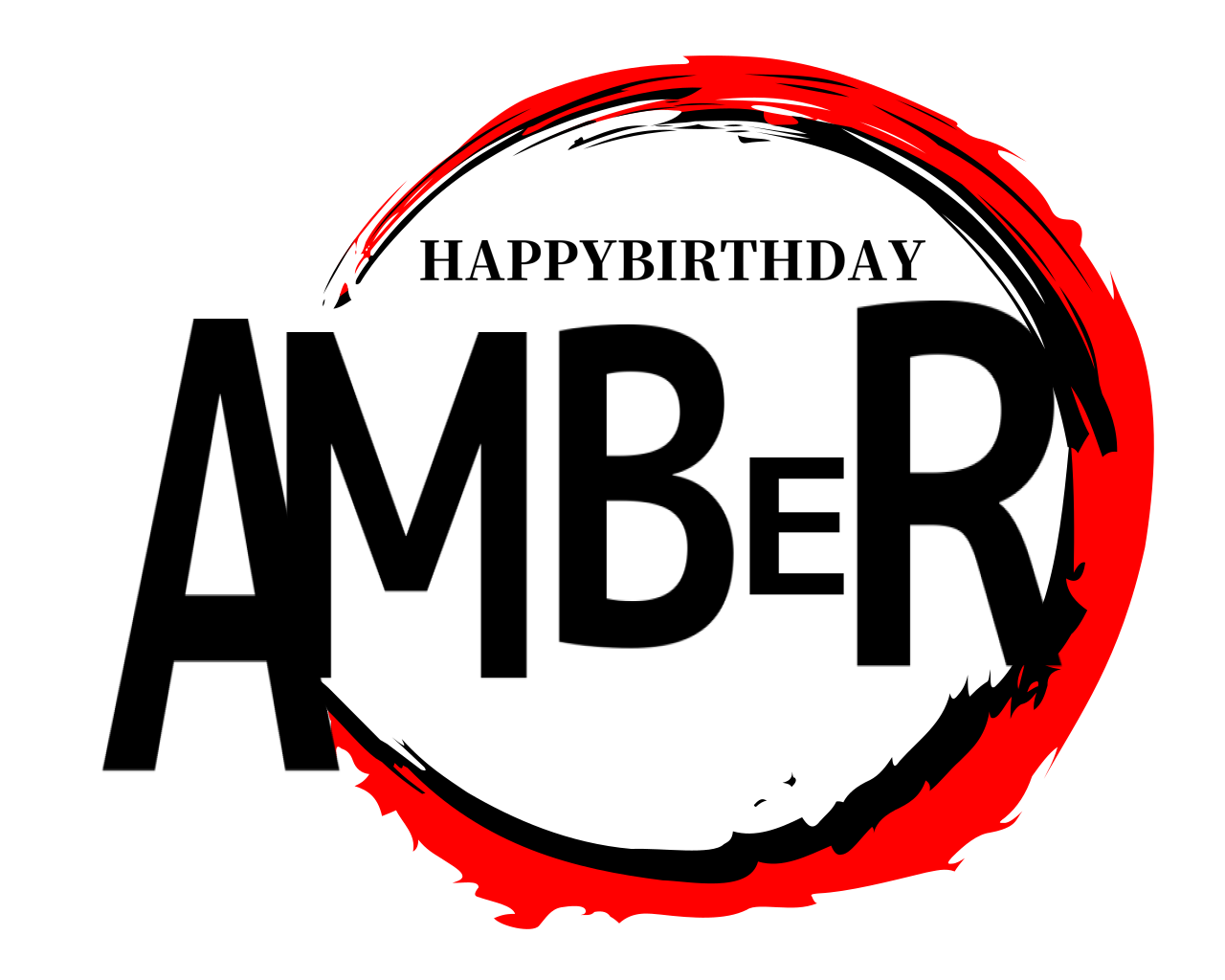 AMBER HAPPYBIRTHDAY