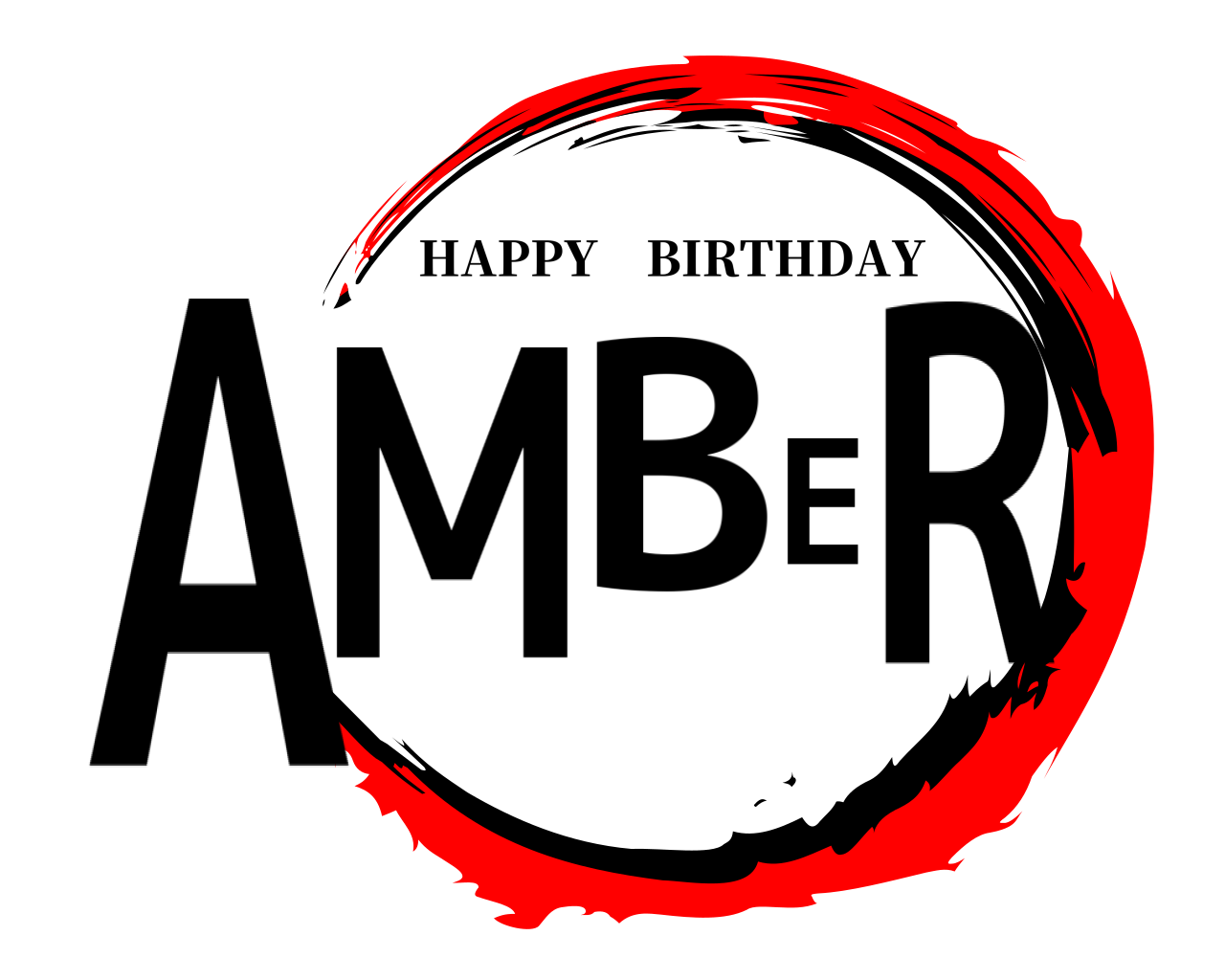 AMBER HAPPY BIRTHDAY