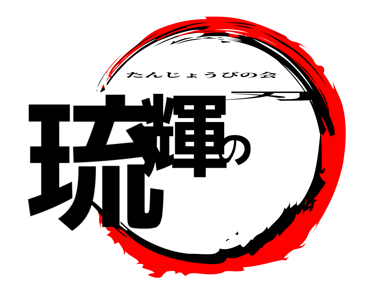 琉輝の刃 たんじょうびの会