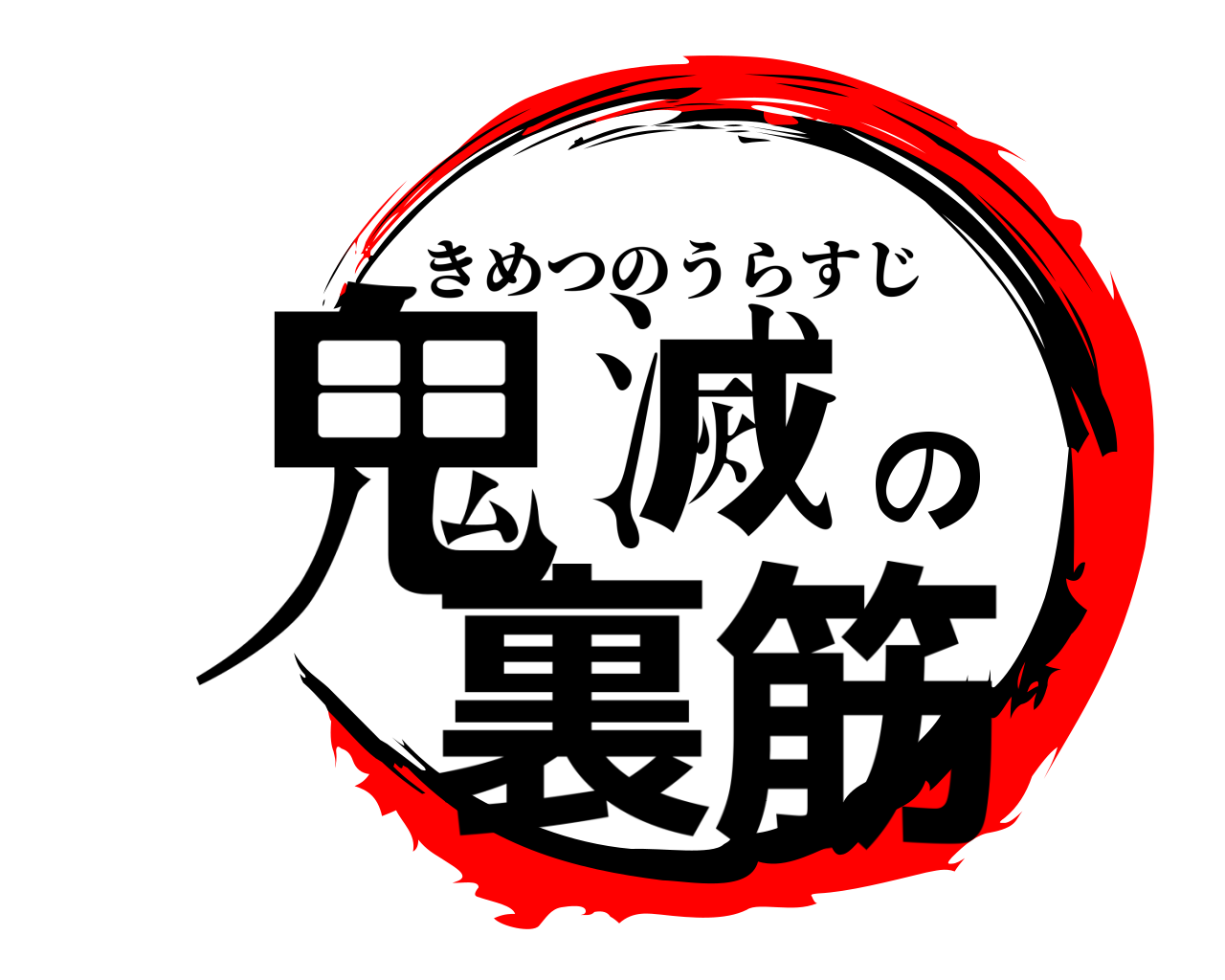 鬼滅の裏筋 きめつのうらすじ