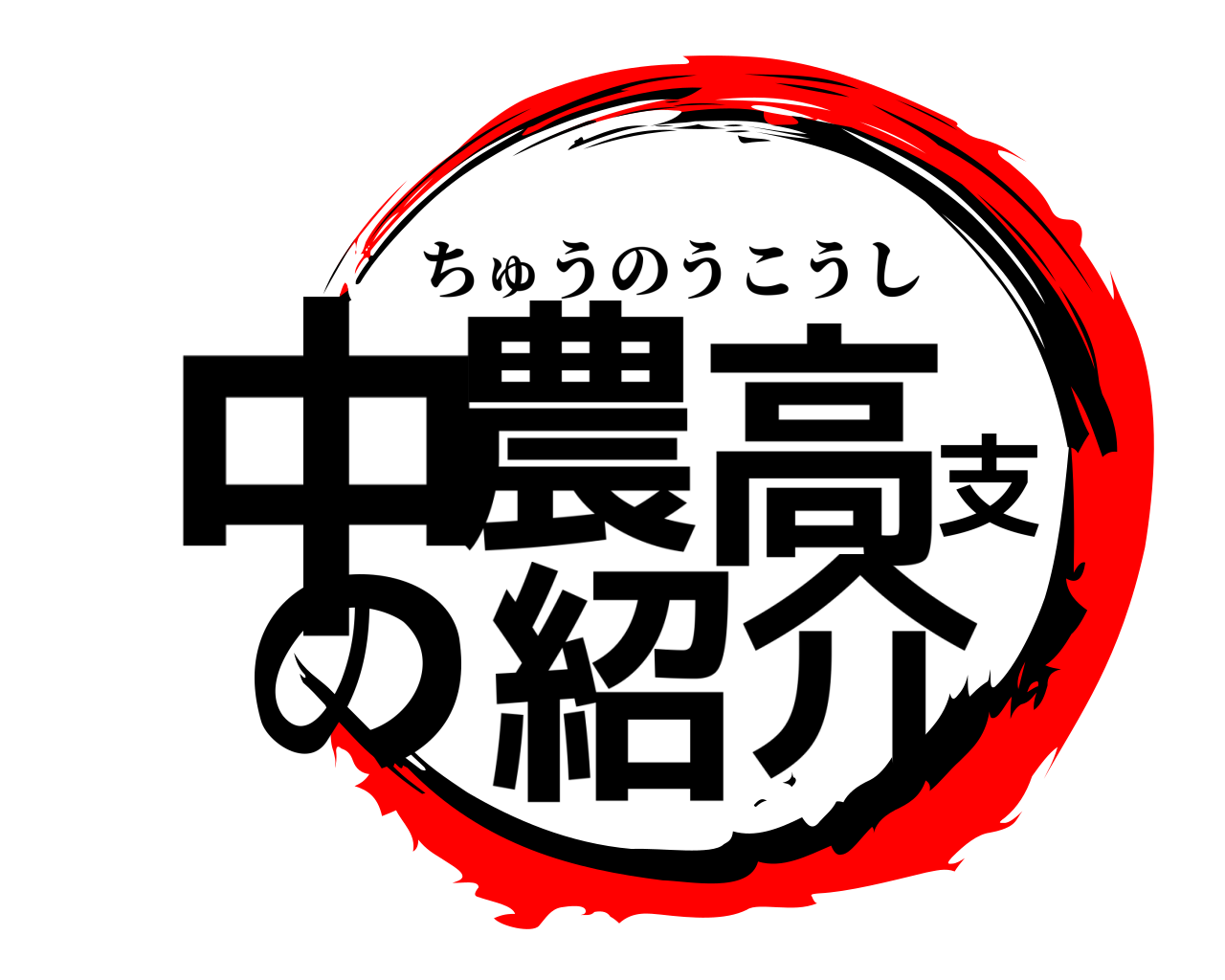 中農高支の紹介 ちゅうのうこうし