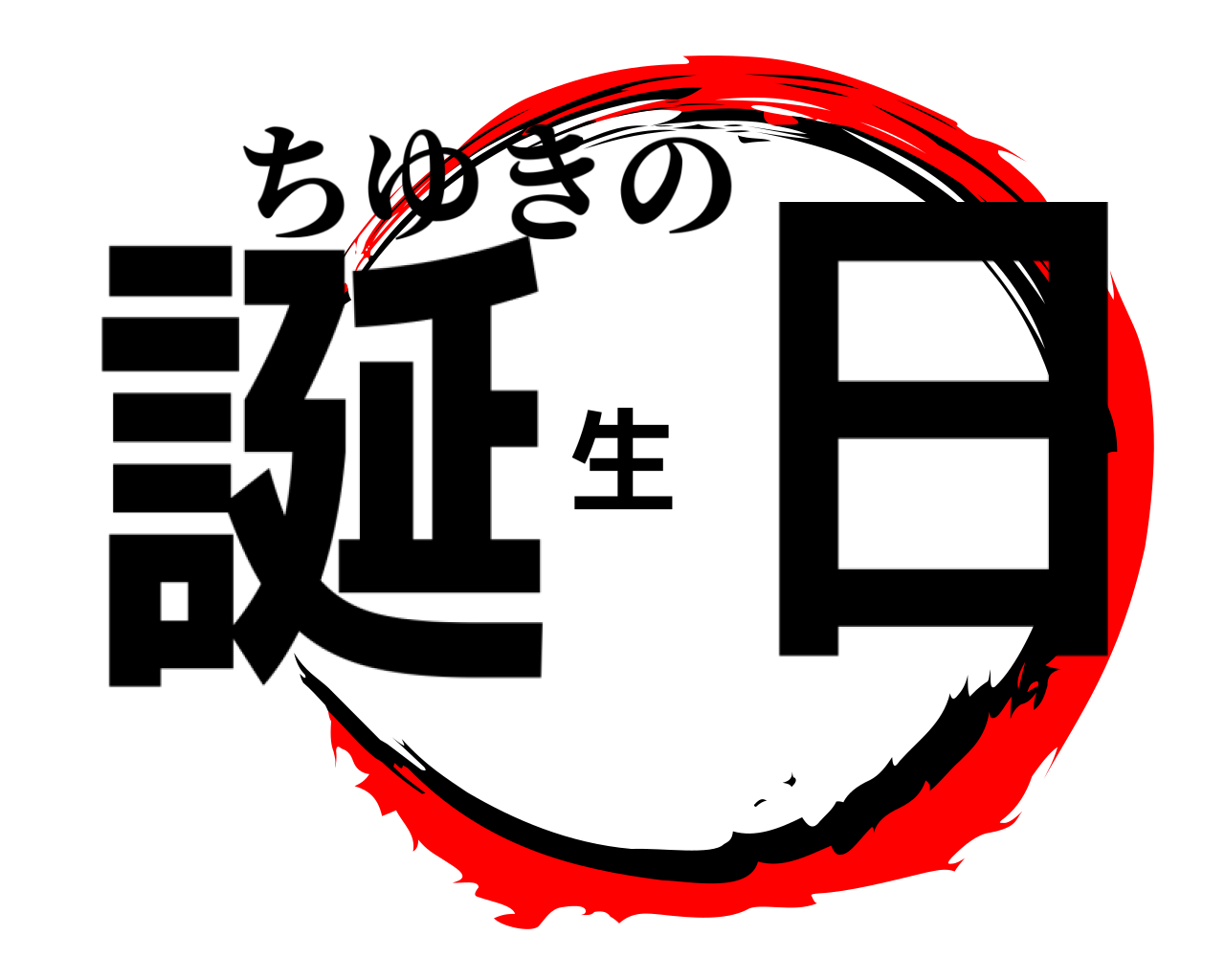 誕生日 ちゆきの